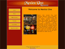 Tablet Screenshot of mexicouno.net